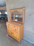 Bed met elektrisch verstelbare bodem, kaptafel en nachtkastj, Ophalen, Gebruikt, 25 tot 50 cm, Minder dan 100 cm