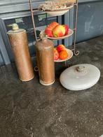 3 Antieke bed kruiken, Antiek en Kunst, Antiek | Koper en Brons, Ophalen of Verzenden, Koper