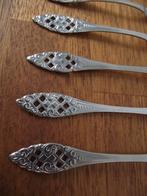 5 vintage RVS ajour Pako Meta 3 lepel 2 vork 12 cm 1960 p s, Ophalen of Verzenden