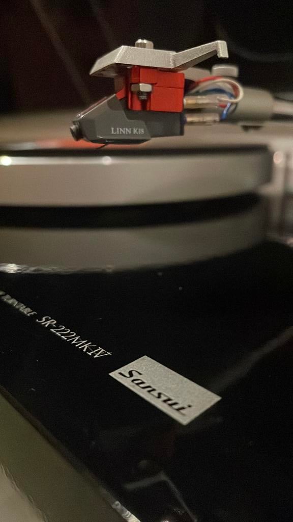 Sansui SR- 222MKIV platenspeler - Belt-Drive - Vintage, Ophalen of Verzenden, Zo goed als nieuw, Platenspeler, Overige merken