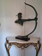 XXL Bronzen indianen sculptuur, Ophalen, Brons
