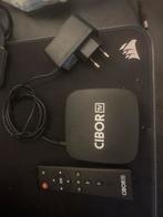 CIBOR TV Mediaspeler, Audio, Tv en Foto, Mediaspelers, Verzenden, Gebruikt, HDMI, Zonder harde schijf
