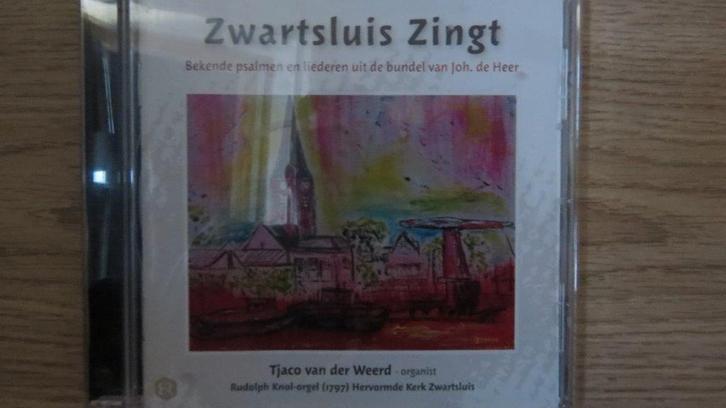 Cd orgel en samenzang: Zwartsluis zingt, Tjaco van der Weerd, Cd's en Dvd's, Cd's | Religie en Gospel, Zo goed als nieuw, Gospel