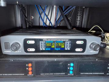 LMBGM  2 draadloze microfoons beschikbaar voor biedingen