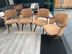 4x Cees Braakman voor Pastoe model FT30 vintage, Gebruikt, Bruin, Ophalen of Verzenden, Vier