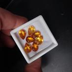 A kwaliteit facet geslepen barnsteen, Sieraden, Tassen en Uiterlijk, Edelstenen, Ophalen of Verzenden