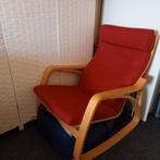 Ikea schommelstoel Poäng, Huis en Inrichting, Fauteuils, Ophalen, Gebruikt