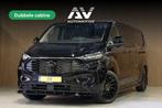 Ford Transit Custom 320 2.0 TDCI 170PK L2H1 DC LIMITED | 360, Auto's, Bestelauto's, Stof, 4 cilinders, Zwart, Bedrijf