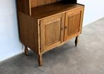 vintage vitrinekast | kast | brutalist | jaren 60 | Deens, Huis en Inrichting, Kasten | Vitrinekasten, Timbeije@hotmail.com, Eikenhout