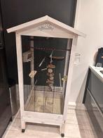 TEAB Ferplast voliere wit+ accessoires 165 x 84,5 x 65,5 cm, Ophalen, Zo goed als nieuw, Hout, Volière