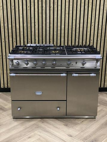 Luxe Lacanche Inox 110cm Gasoven + Warmhoudkast  beschikbaar voor biedingen