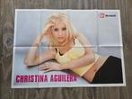 Poster van Christina Aguilera - Liggend, Ophalen of Verzenden, Zo goed als nieuw