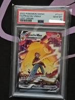 Pokemon Pikachu Vmax TG17/TG30 Lost Origin PSA 10 GEM MT, Ophalen of Verzenden, Zo goed als nieuw, Losse kaart, Foil
