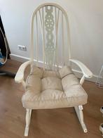 Witte Schommelstoel, Huis en Inrichting, Fauteuils, Ophalen, Gebruikt