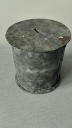 Antieke (tinnen?) spaarpot, Antiek en Kunst, Ophalen of Verzenden