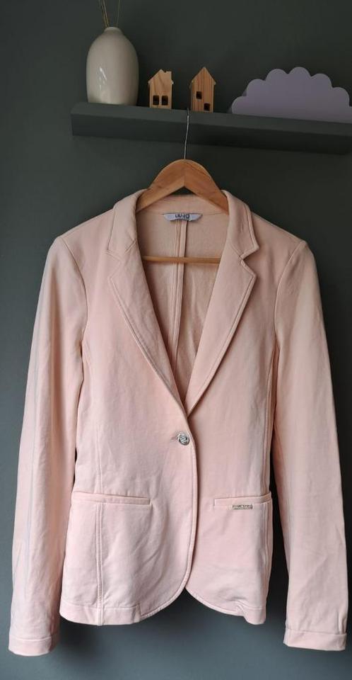 Liu Jo Blazer Poederroze – Maat L maar valt als S / 36, Kleding | Dames, Jasjes, Kostuums en Pakken, Zo goed als nieuw, Jasje