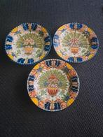 3 tal gave wandbordjes van tichelaar makkum v8, Ophalen of Verzenden
