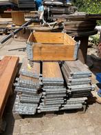 12 - Palletranden, Europallet, blokpallet, moestuinrand, Ophalen, Gebruikt, 100 tot 200 cm, Minder dan 25 cm