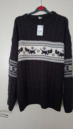 Kerst trui in zwart met Takkie maat XL - Hema  - Nieuw, Zwart, Maat 46/48 (XL) of groter, Nieuw, Ophalen of Verzenden