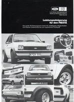 Ford Fiesta RS tuning folder, Ophalen of Verzenden, Zo goed als nieuw, Ford