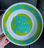Schaal Happy New Year, Huis en Inrichting, Keuken | Servies, Overige materialen, Ophalen of Verzenden, Overige stijlen, Schaal of Schalen