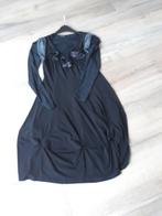 Jurk/overgooier van 2026 met transparant shirt Cassiopee M, Kleding | Dames, Maat 38/40 (M), Zwart, Ophalen of Verzenden, Zo goed als nieuw