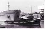Scheepvaart,- Sleepboot ,,Johanna C Goekoop'' 14X9 CM. 02-07, Verzamelen, 1960 tot 1980, Verzenden, Foto, Zo goed als nieuw