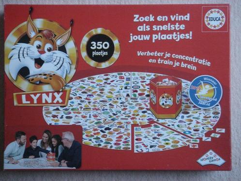LEUK: Lynx, Hobby en Vrije tijd, Gezelschapsspellen | Bordspellen, Gebruikt, Een of twee spelers, Drie of vier spelers, Vijf spelers of meer
