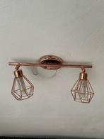 Plafondlamp | Spot | LED | 2 licht | Koper, Ophalen, Gebruikt, Metaal, Industrial