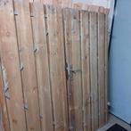 Dubbele poort  schuttingdeur 168x190 cm  Stalen frame, Ophalen, Nieuw, 150 tot 200 cm