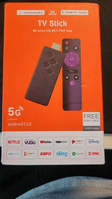 Tv stick streamer 8k beschikbaar voor biedingen