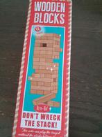 Wooden Blocks - Jenga Spel Compleet, Hobby en Vrije tijd, Ophalen of Verzenden