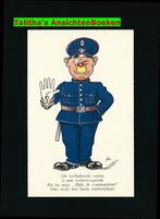 Ansicht politie Illustrator Nico Broekman B41, 1940 tot 1960, Overige thema's, Ongelopen, Ophalen of Verzenden