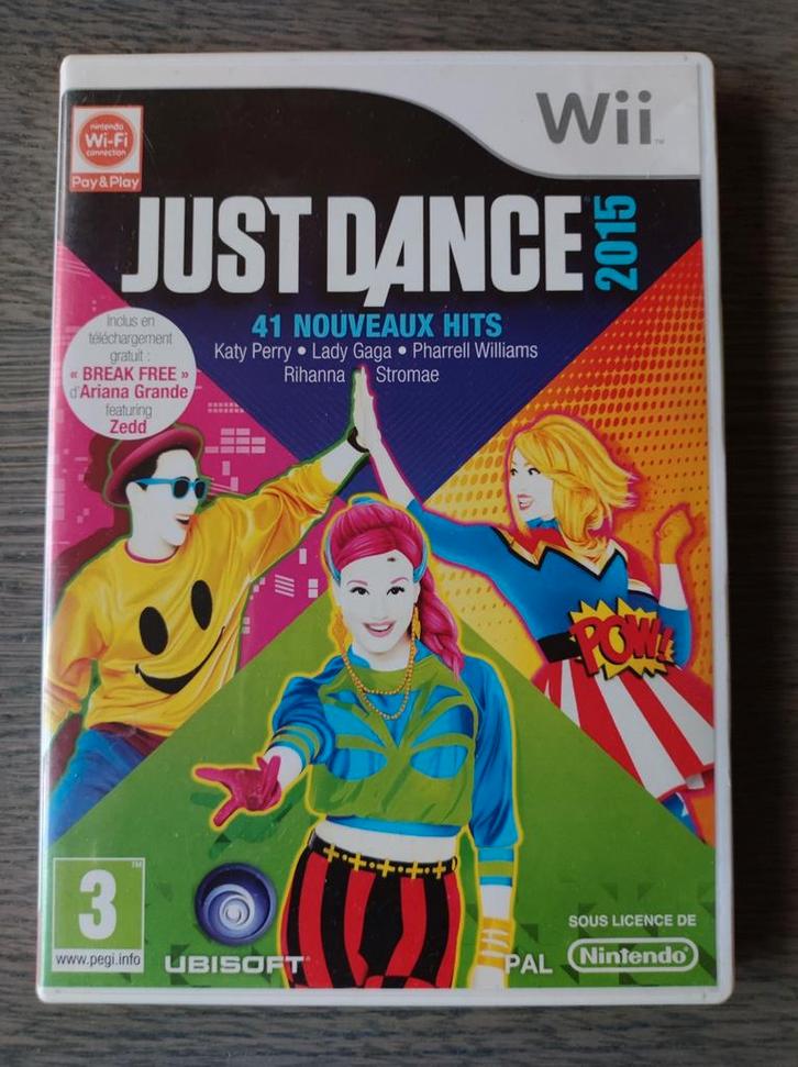 Just Dance 2015 - Wii, Spelcomputers en Games, Games | Nintendo Wii, Gebruikt, Muziek, 1 speler, Vanaf 3 jaar, Ophalen of Verzenden