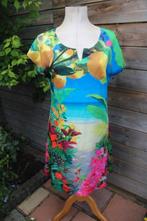 Jurk gekleurd citroen Lizzy & Coco 2 zijdig mt S/M Vaste pri, Maat 38/40 (M), Overige kleuren, Ophalen of Verzenden, Lizzy & Coco