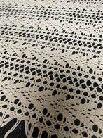 Brocante gehaakt kleed plaid, Antiek en Kunst, Ophalen of Verzenden