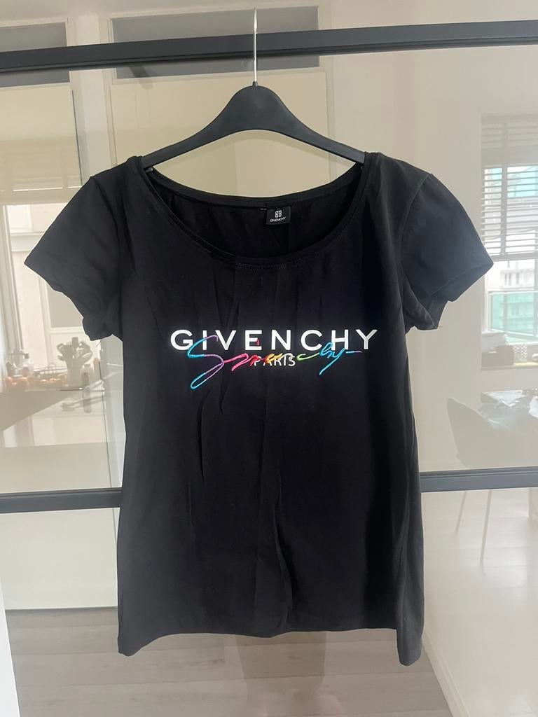 GIVENCHY T-Shirt maat L, Kleding | Dames, Maat 38/40 (M), Zwart, Ophalen of Verzenden, Zo goed als nieuw