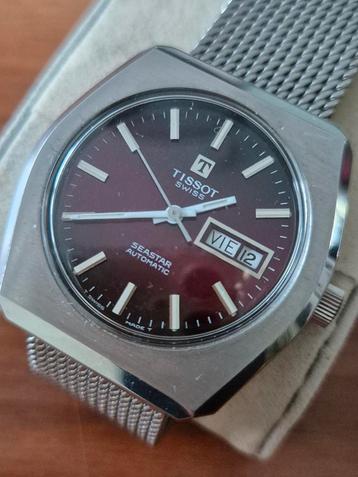 Tissot Seastar Automaat NOS Rode Wijzerplaat beschikbaar voor biedingen
