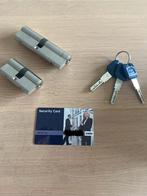 KABA cilindersloten met 5 sleutels + Security Card, Ophalen of Verzenden, Zo goed als nieuw, Slot