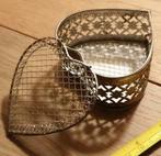 'Filigrain' hart vormig doosje, gaaf, sieraden opbergen Sint, Ophalen of Verzenden