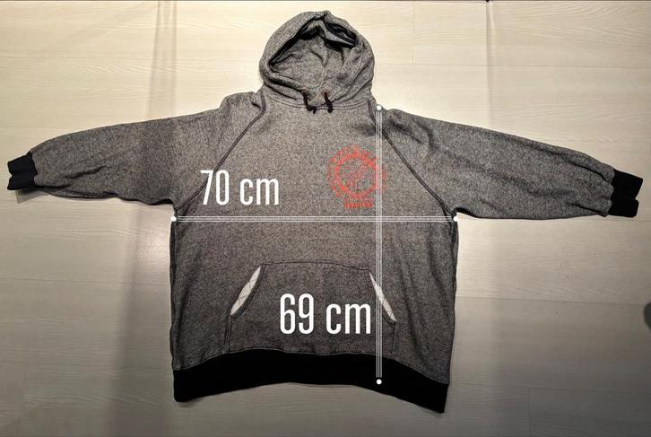 Gaastra Hoodie 3XL (valt ruim), Kleding | Heren, Truien en Vesten, Gedragen, Overige maten, Grijs, Verzenden