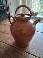 Oude franse aardewerk pot, Antiek en Kunst, Antiek | Keramiek en Aardewerk, Ophalen of Verzenden