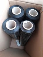 Wikkel folie zwart, 4 rollen., Doe-het-zelf en Verbouw, Zeil en Folie, Ophalen, Zo goed als nieuw, 15 m² of meer, Folie