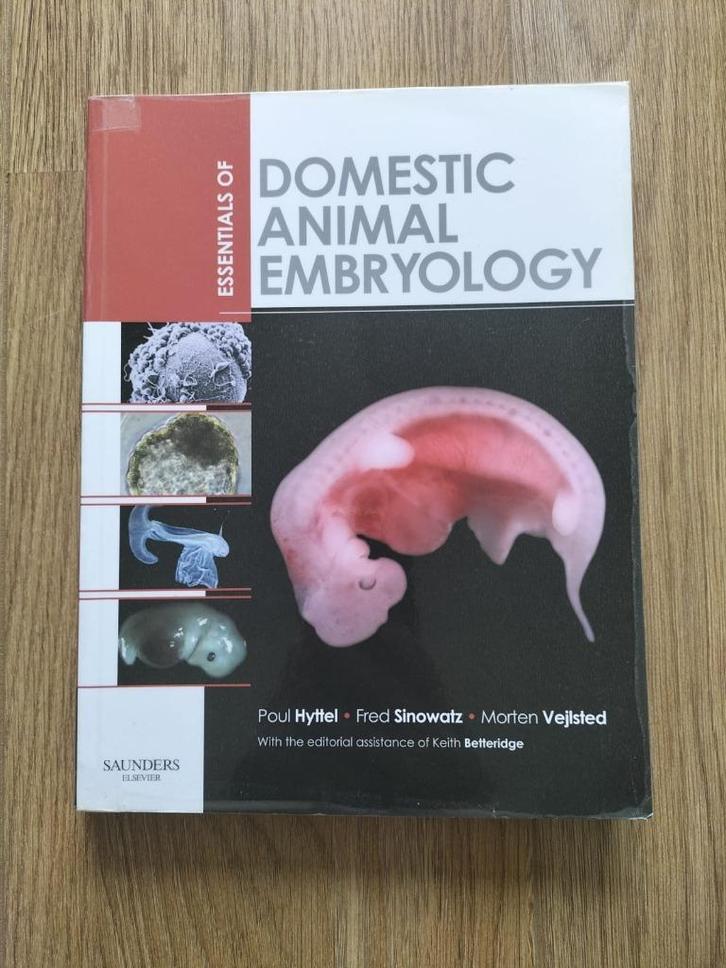 Essentials of Domestic Animal Embryology - Hyttel, Boeken, Wetenschap, Zo goed als nieuw, Natuurwetenschap, Ophalen of Verzenden