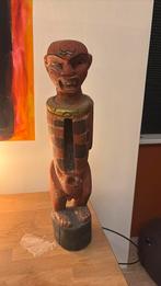 Oude indonesische beelden van hout, Ophalen of Verzenden, Zo goed als nieuw