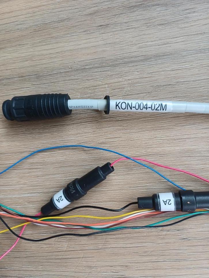 Furuno power kabel, Watersport en Boten, Navigatiemiddelen en Scheepselektronica, Zo goed als nieuw, Kaartplotter of Fish Finder