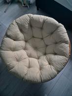 Rieten rotan stoel Jysk Jordrup inclusief kussen, Huis en Inrichting, Stoelen, Overige kleuren, Riet of Rotan, Ophalen of Verzenden