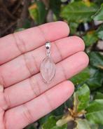 Rozenkwarts Hanger Amour - Echt Zilver