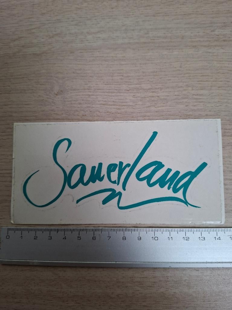 Sticker Sauerland, Verzamelen, Ophalen of Verzenden, Zo goed als nieuw, Overige typen