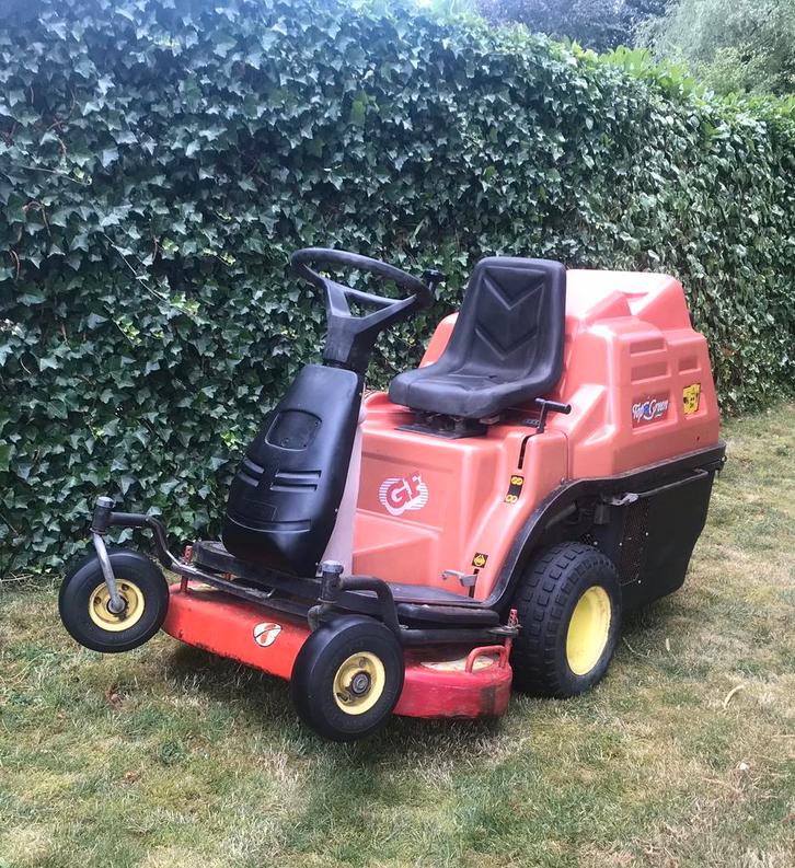 Te koop Gianni Ferrari zitmaaier professioneel, Tuin en Terras, Zitmaaiers, Gebruikt, Elektrische starter, Opvangbak, Ophalen of Verzenden